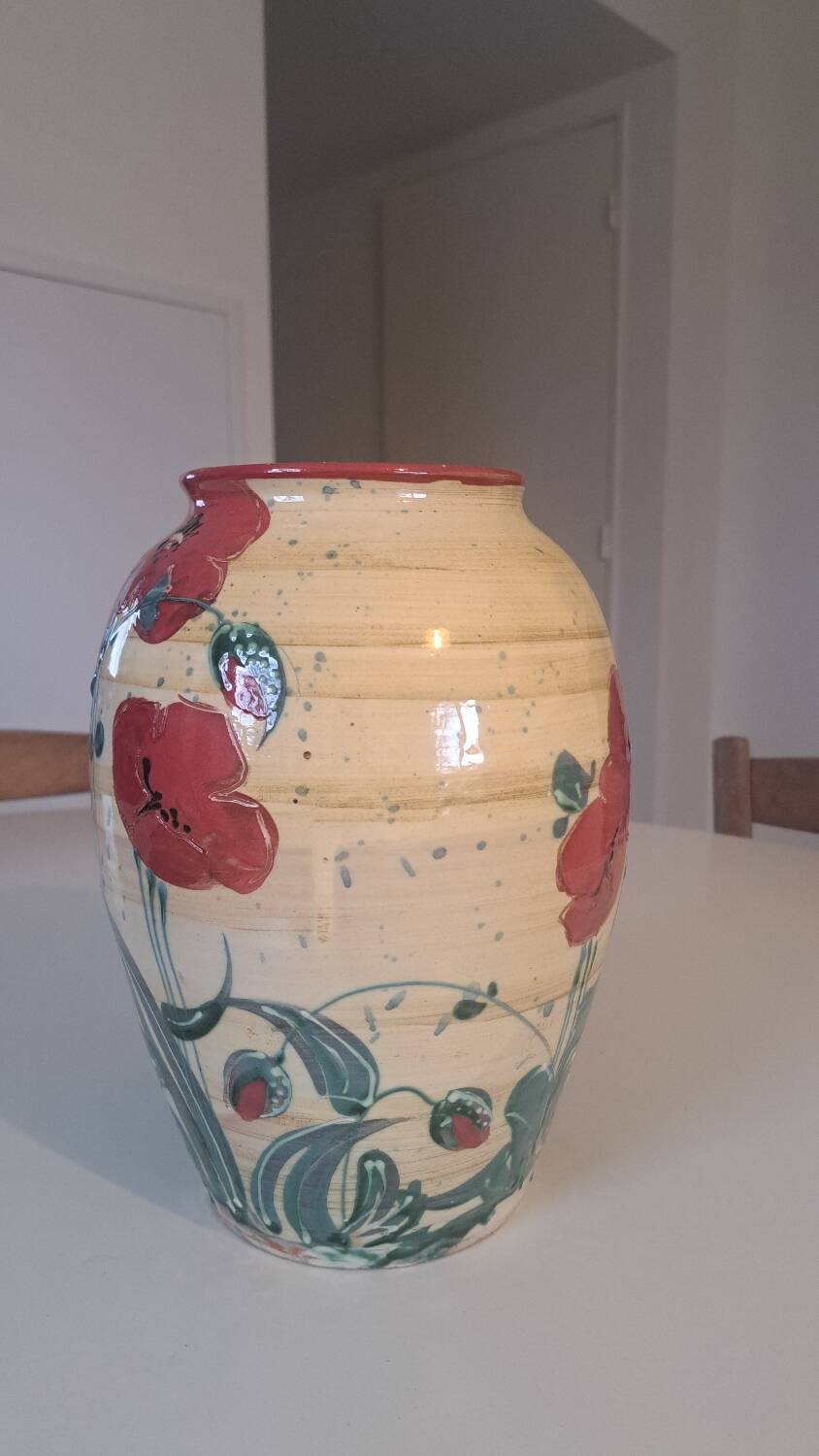 Fine vase from Moustiers CZ