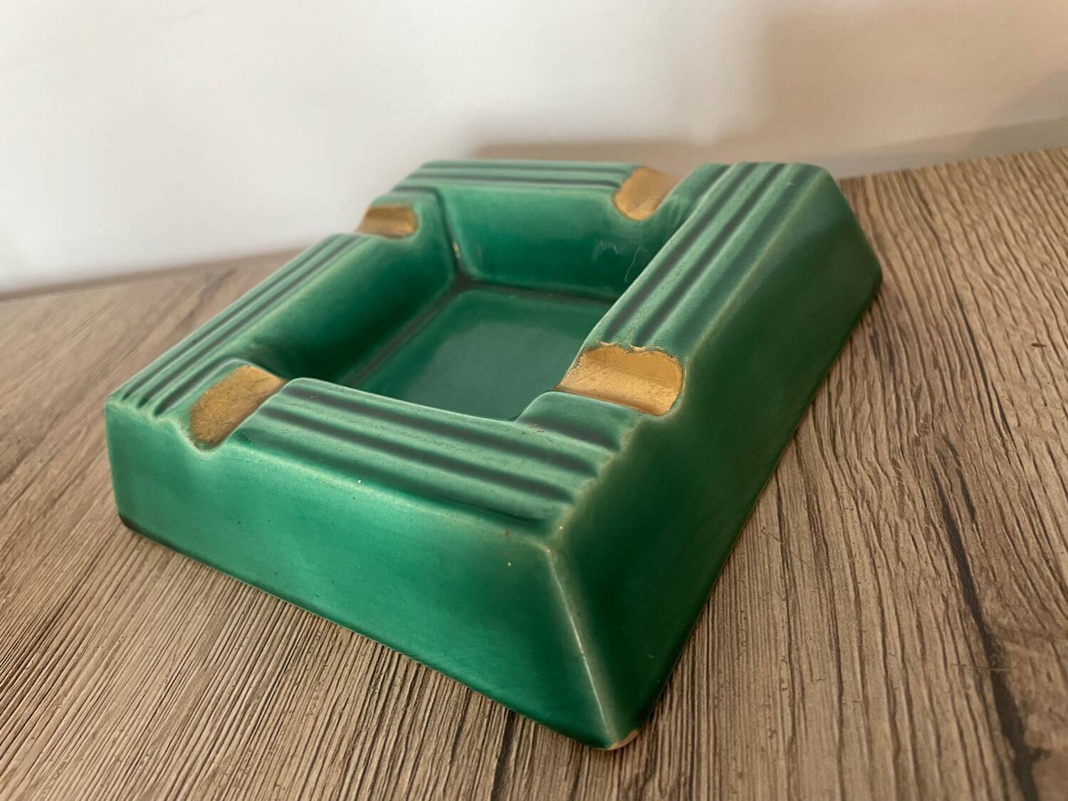 Art Deco ceramic ashtray
