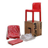 1970s pair of Kartell Model 4875 Chairs by Carlo Bartoli (fund STOCK)