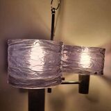 Purple chandelier from the 70s