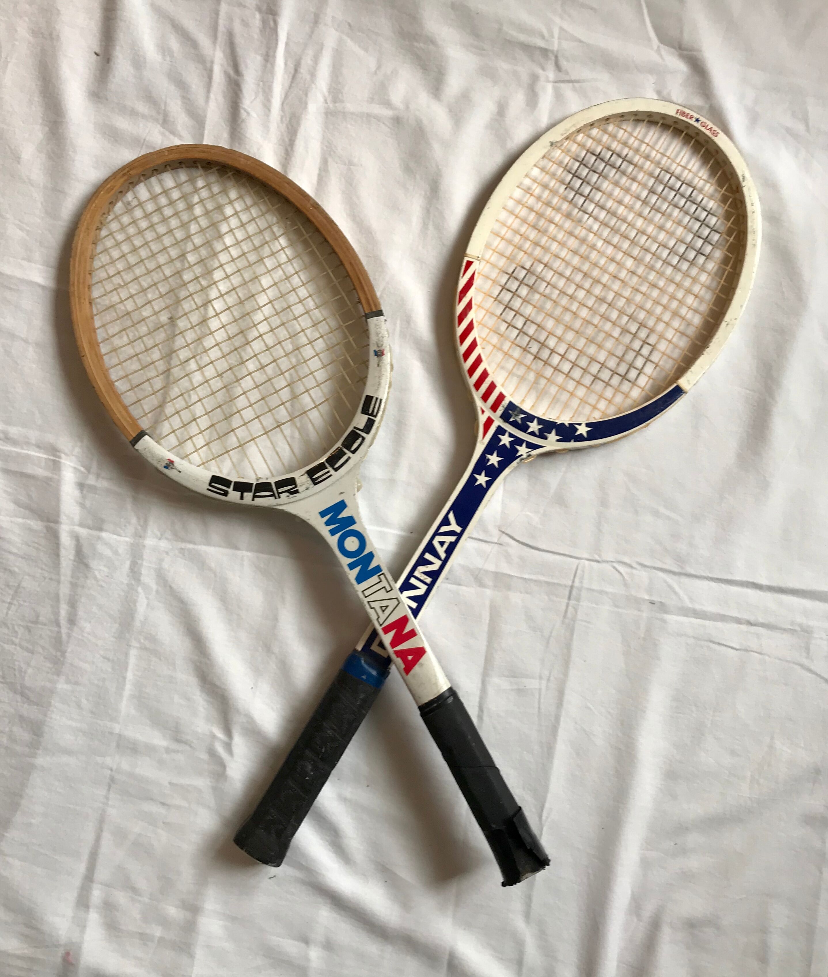 Vintage tennis rackets 50-60s