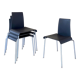 4 design chairs by Uwe Fischer B&B Italia