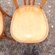 4 Baumann wooden bistro chairs