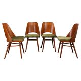 Set of four mid-century dining chairs TON 514 by Osvald Haerdtl, 1960s