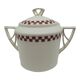 Sugar Art Deco porcelain Limoges