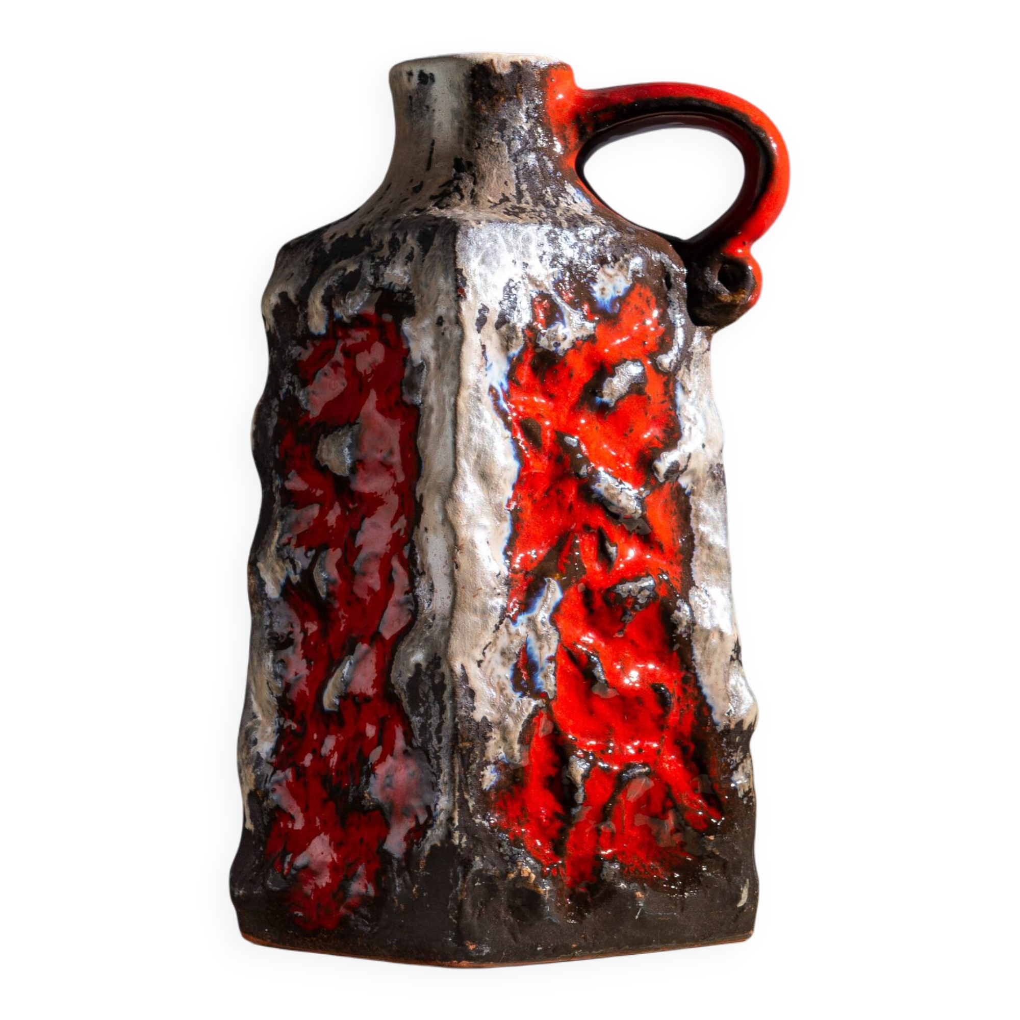 Übelacker Keramik W-Germany fat lava vase