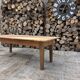 Renovated solid wood coffee table