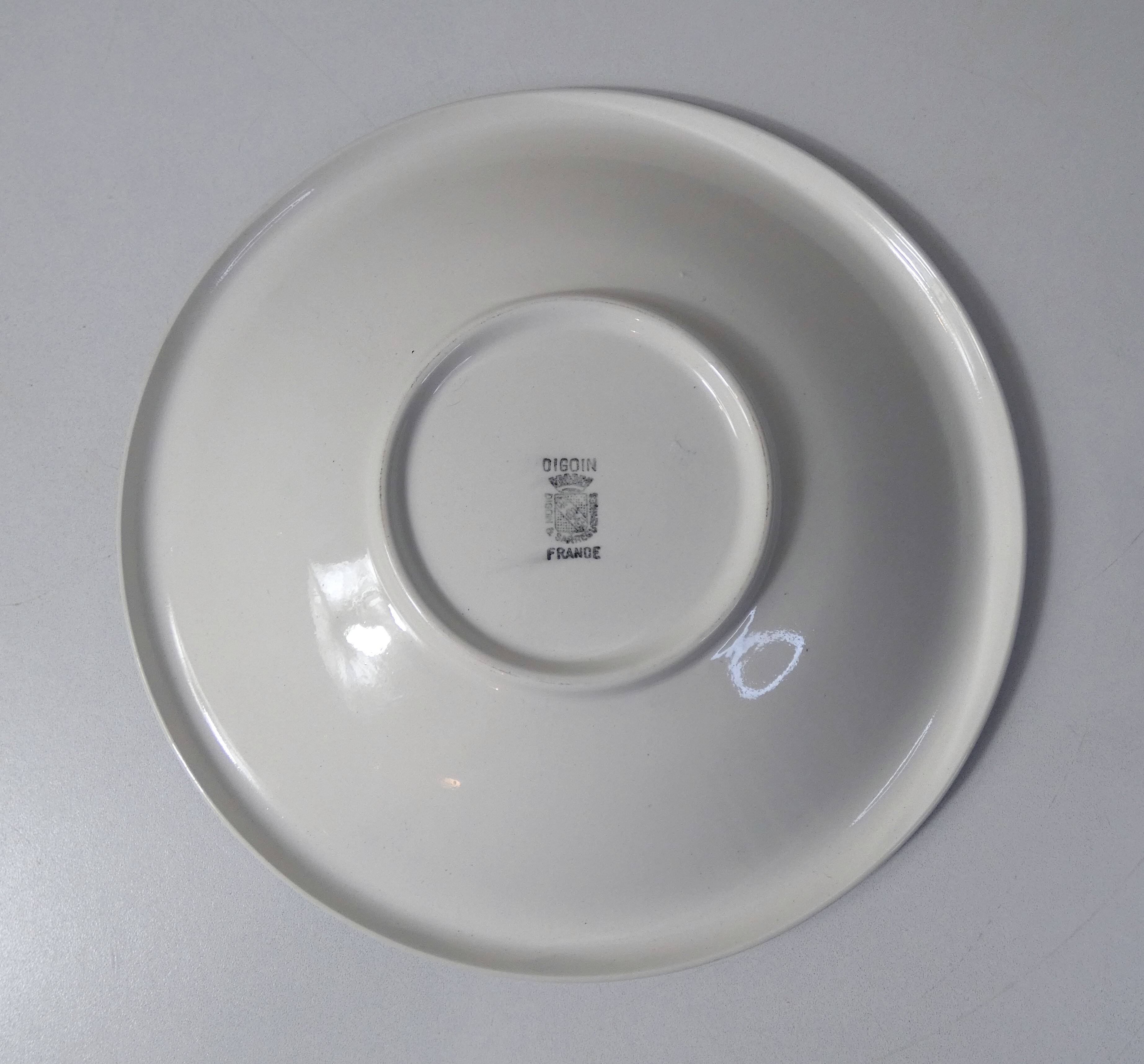Digoin Sarreguemines fruit bowl