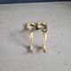 Antique brass pipe holder