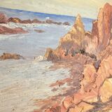 Oil painting on canvas landscape