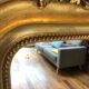 Louis-Philippe mirror with pediment late 19th century, 150x82.5cm