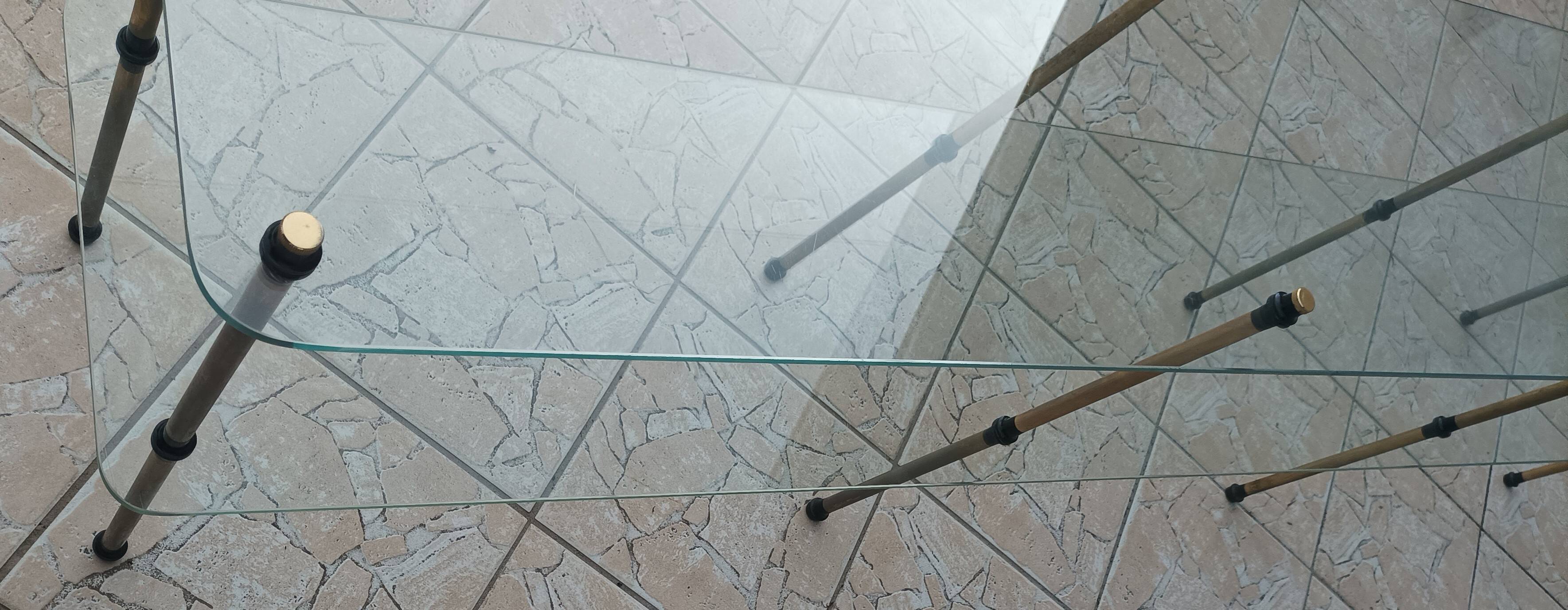 Large vintage 1960s shop display shelf/sideboard