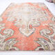 3x6 beige and red carpet rug