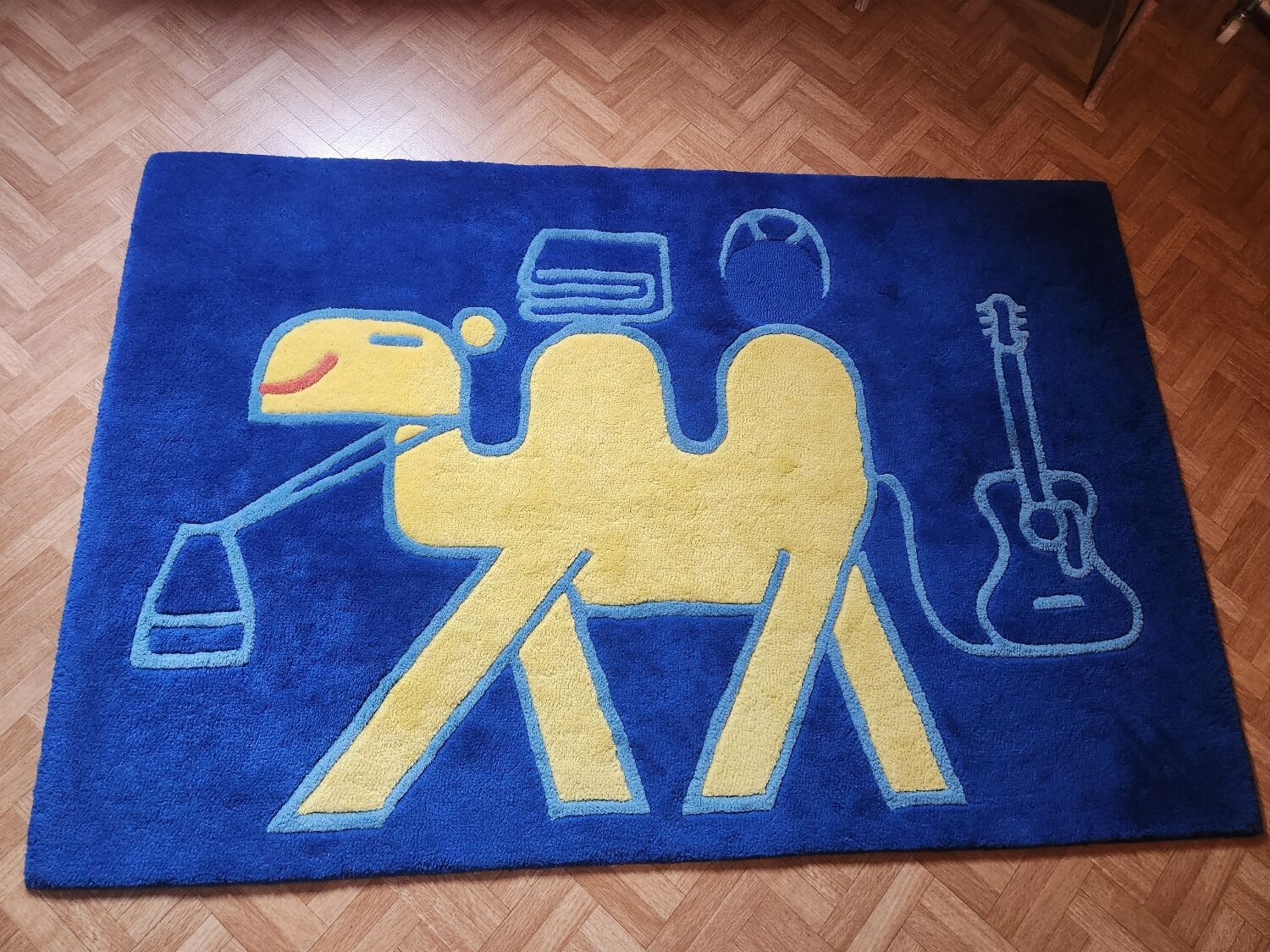 Pure wool rug Laurene Boym