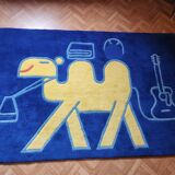 Pure wool rug Laurene Boym