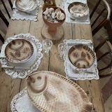 Sarreguemine Poisson tableware