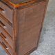 commode rotin et bambou années 70
