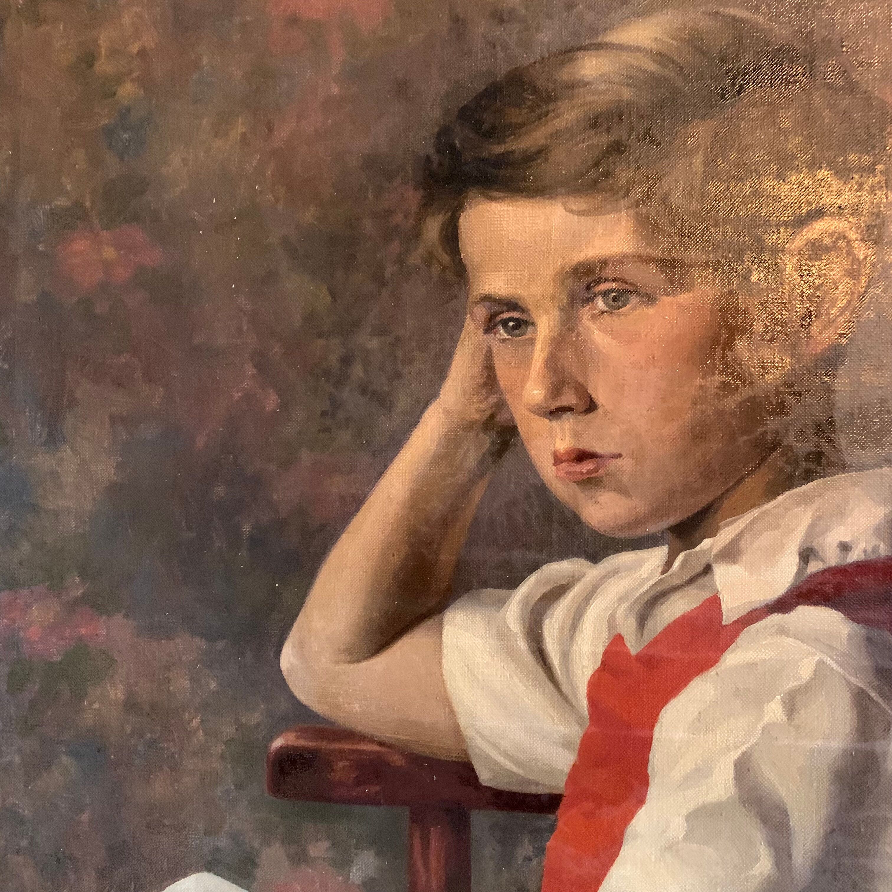 Portrait de jeune garçon