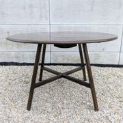 Table À Abattants Ercol 377 Orme Massif Vintage 1960 Design Ercolani