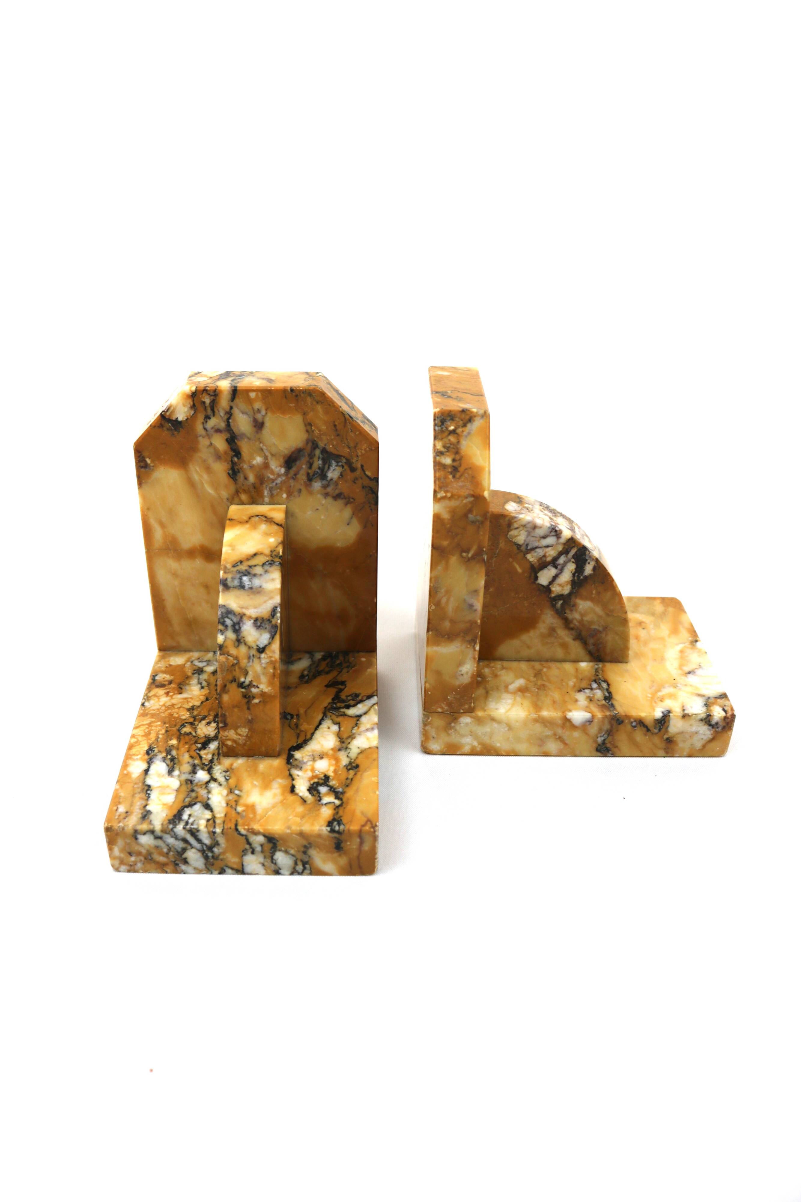 Pair of Marble Bookends