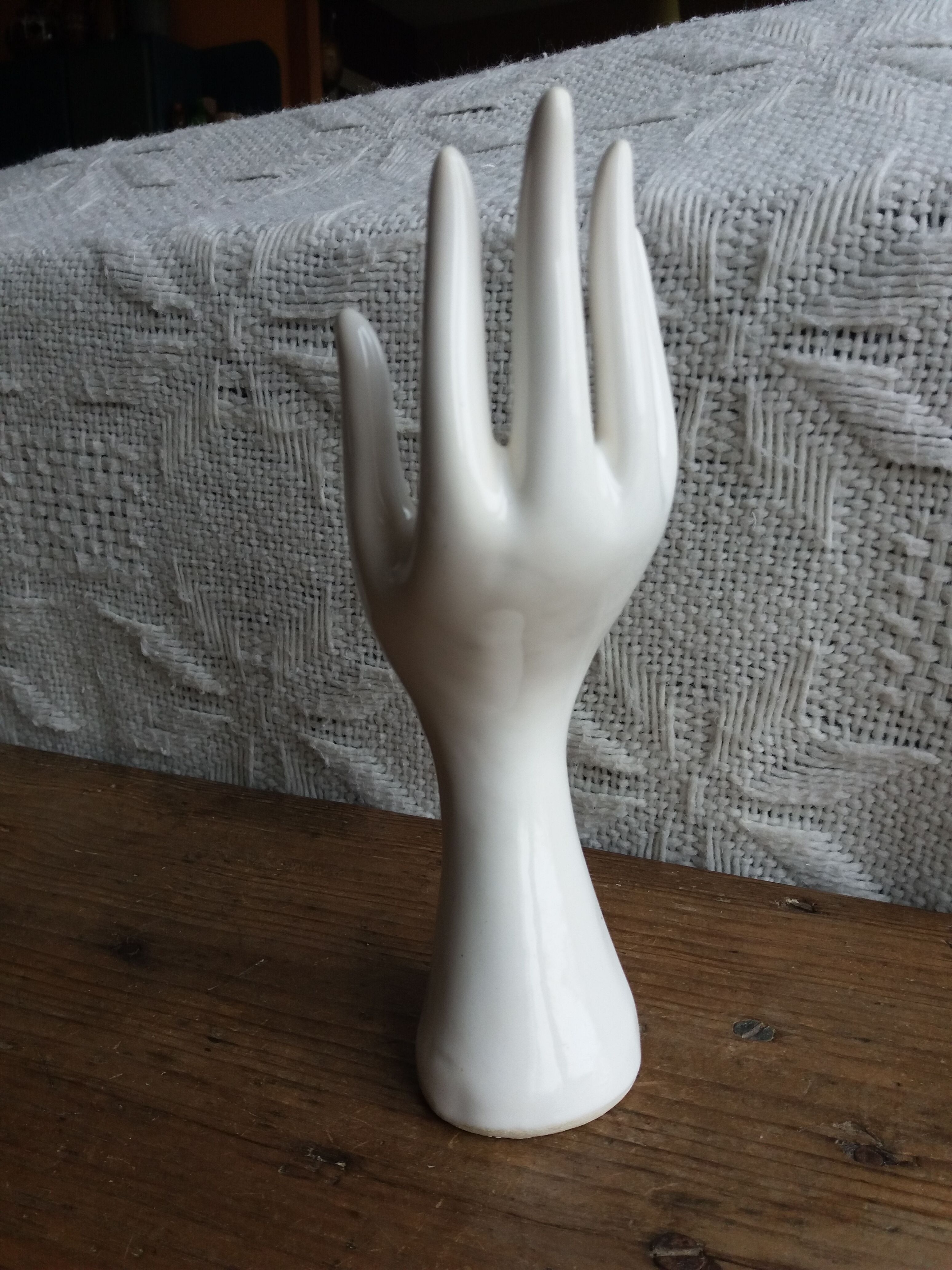 Hand vase soliflore