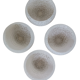 Set of 4 glass shades Clichy