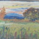 Tableau huile sur toile daté 1904