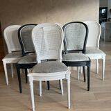 Lot 6 chaises Louis XVI