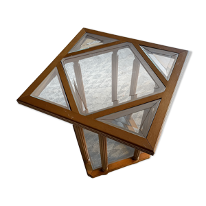 petite table en verre