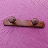 Wall coat rack 2 pateres