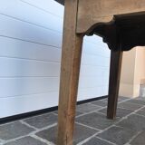 Walnut farmhouse table