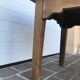 Table de ferme en noyer