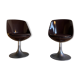 Pair of Space Age Armchairs, Italian design