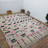 Azilal Berber rug in handmade wool 326 X 250 CM