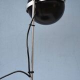 Mid Century Lamp Halo Leuchte Ball Eye - Space Age Black  - Germany Made