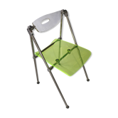 Chaise pliante moderne en plexiglas Giancarlo Piretti - EDA Concept