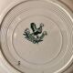Deep plates in ironstone, Lily of the Valley, Saint Amandinoise
