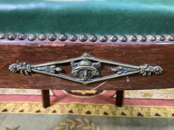 Fauteuil de bureau style empire Louis XVI