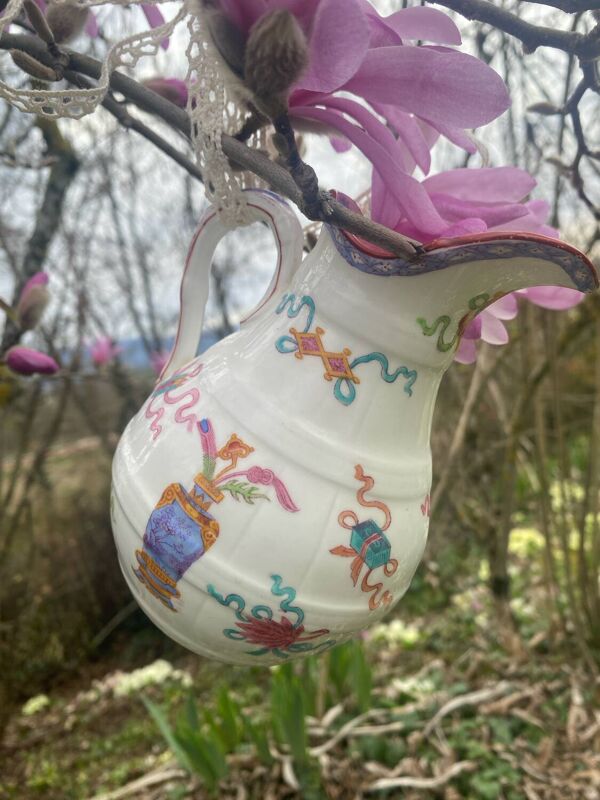 Pot à lait en porcelaine « Minton» ancien