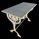 Bistro table from the 1900s France.