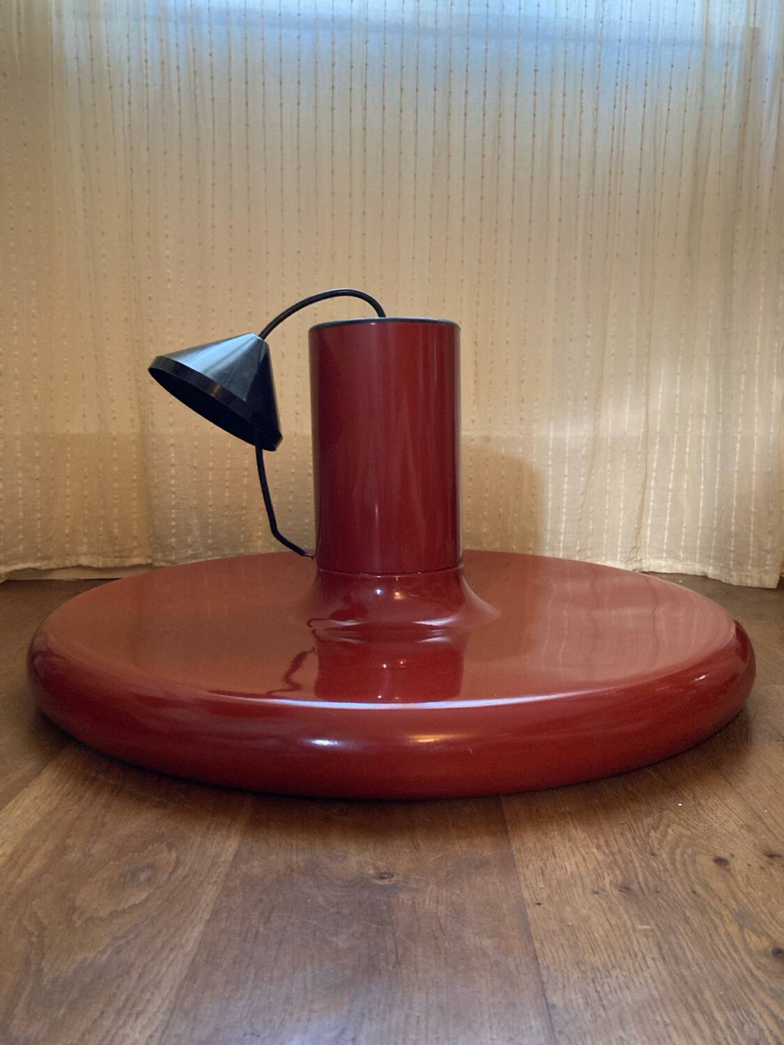 Large Pendolita design pendant light by Lita red