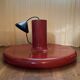 Large Pendolita design pendant light by Lita red