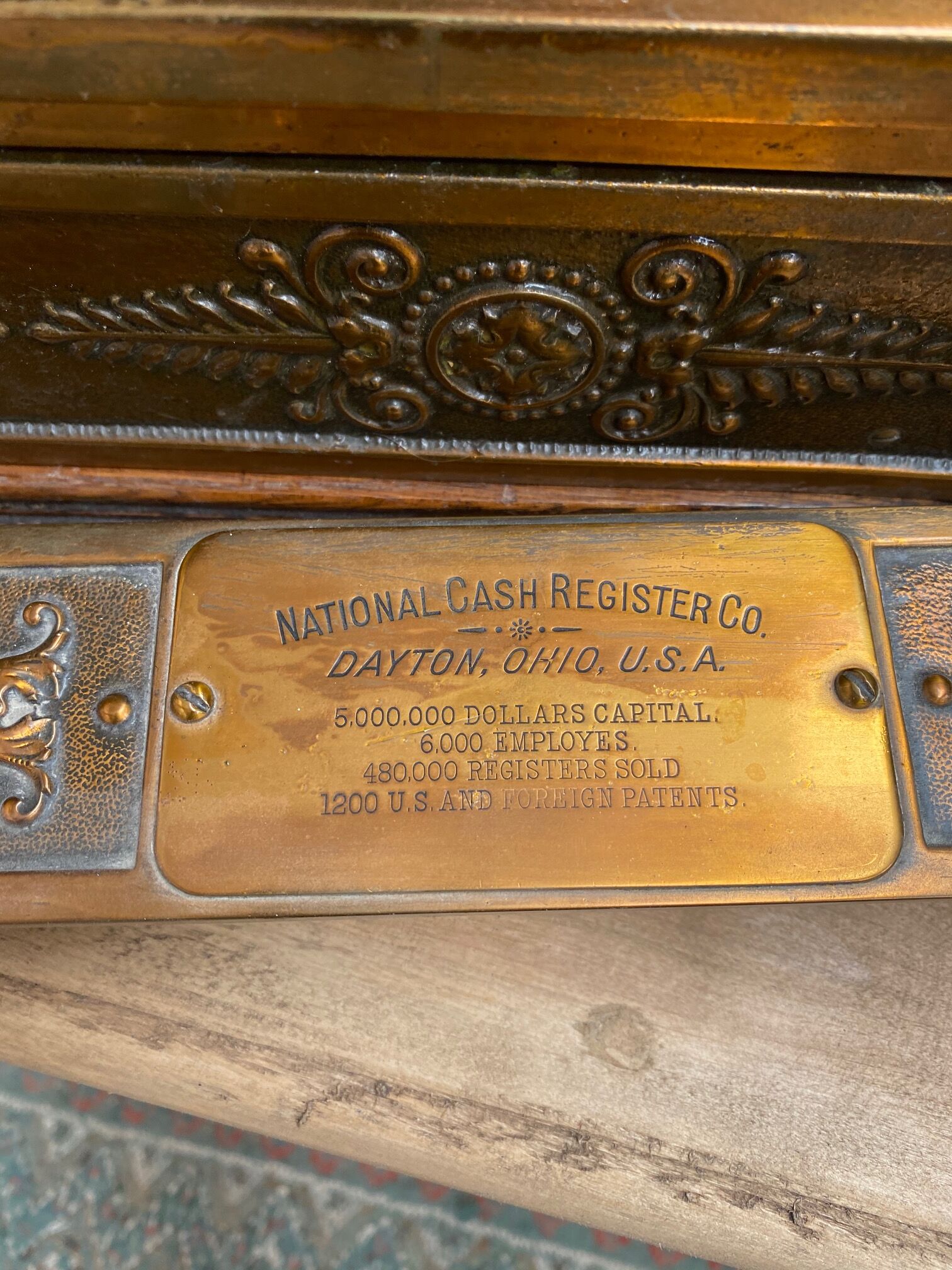 Ancienne caisse enregistreuse « national »