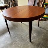 Vintage teak round table