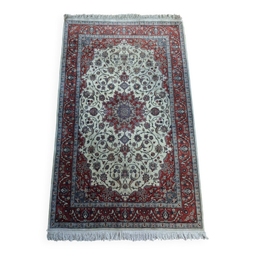 Handmade Indo Tabriz rug 246x158cm