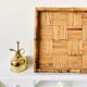 Bamboo tray from the 70s