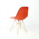 Chaise Coquille Eiffel Orange De Charles Et Ray Eames Pour Herman Miller, 1960s