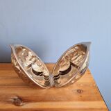 Silver metal nut cracker