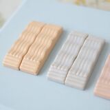 10 Ceramic Art Deco knife holders