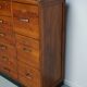 Dutch Pitch Pine Apothecary / Filing Cabinet or Sideboard, 1930s